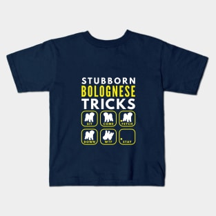 Stubborn Bolognese Tricks - Dog Training Kids T-Shirt